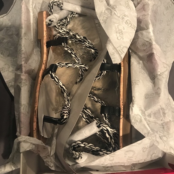 NWT Circus by Sam Edelman Braded Wrap Sandal - Picture 4 of 5